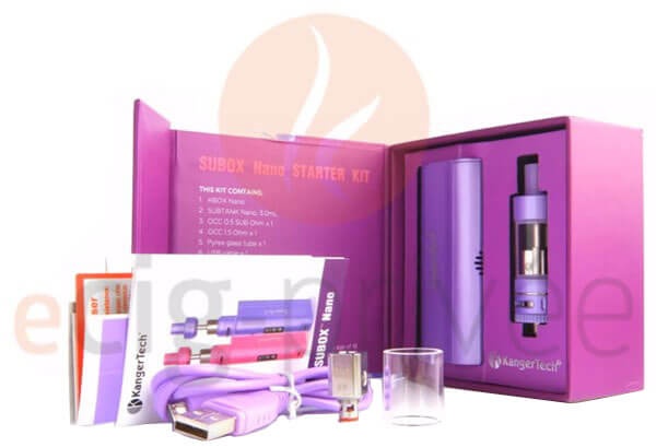 Kanger Subox Nano Starter Kit Purple